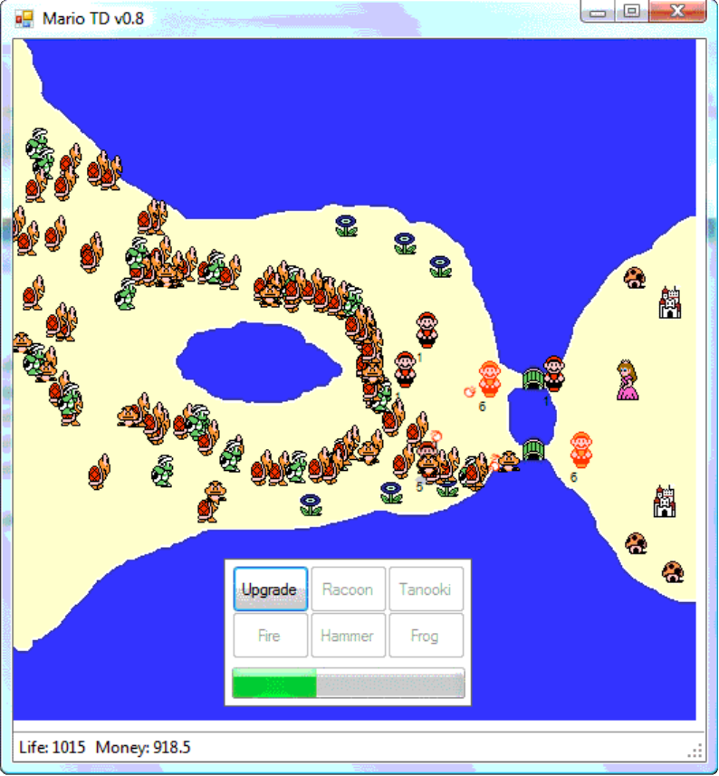 Mario TD screenshot 1
