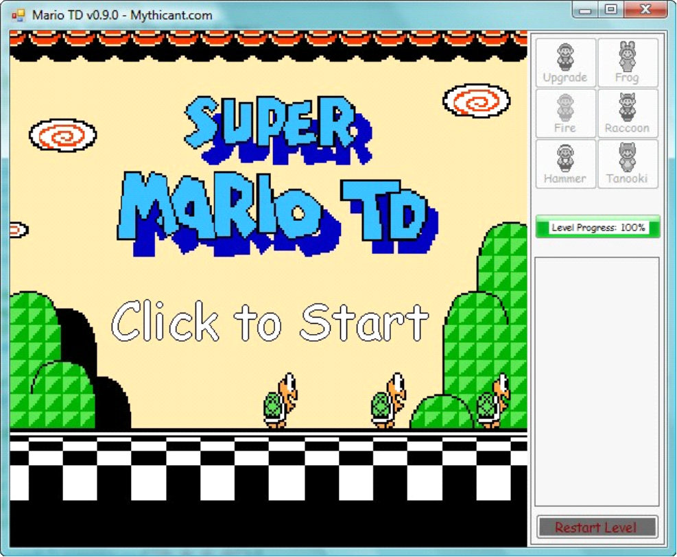 Mario TD v0.9.0 screenshot